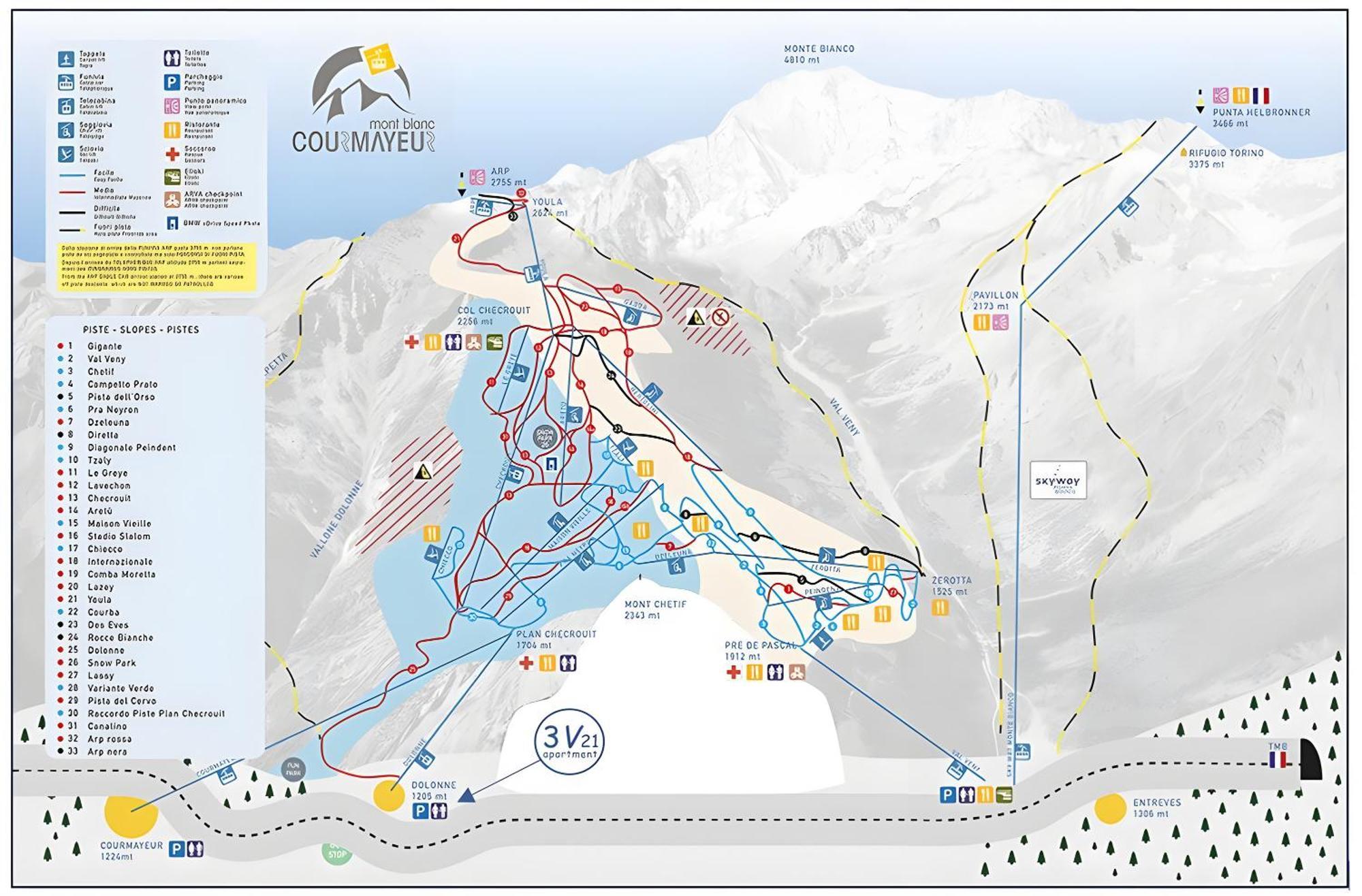 Courmayeur 3V21 Екстериор снимка